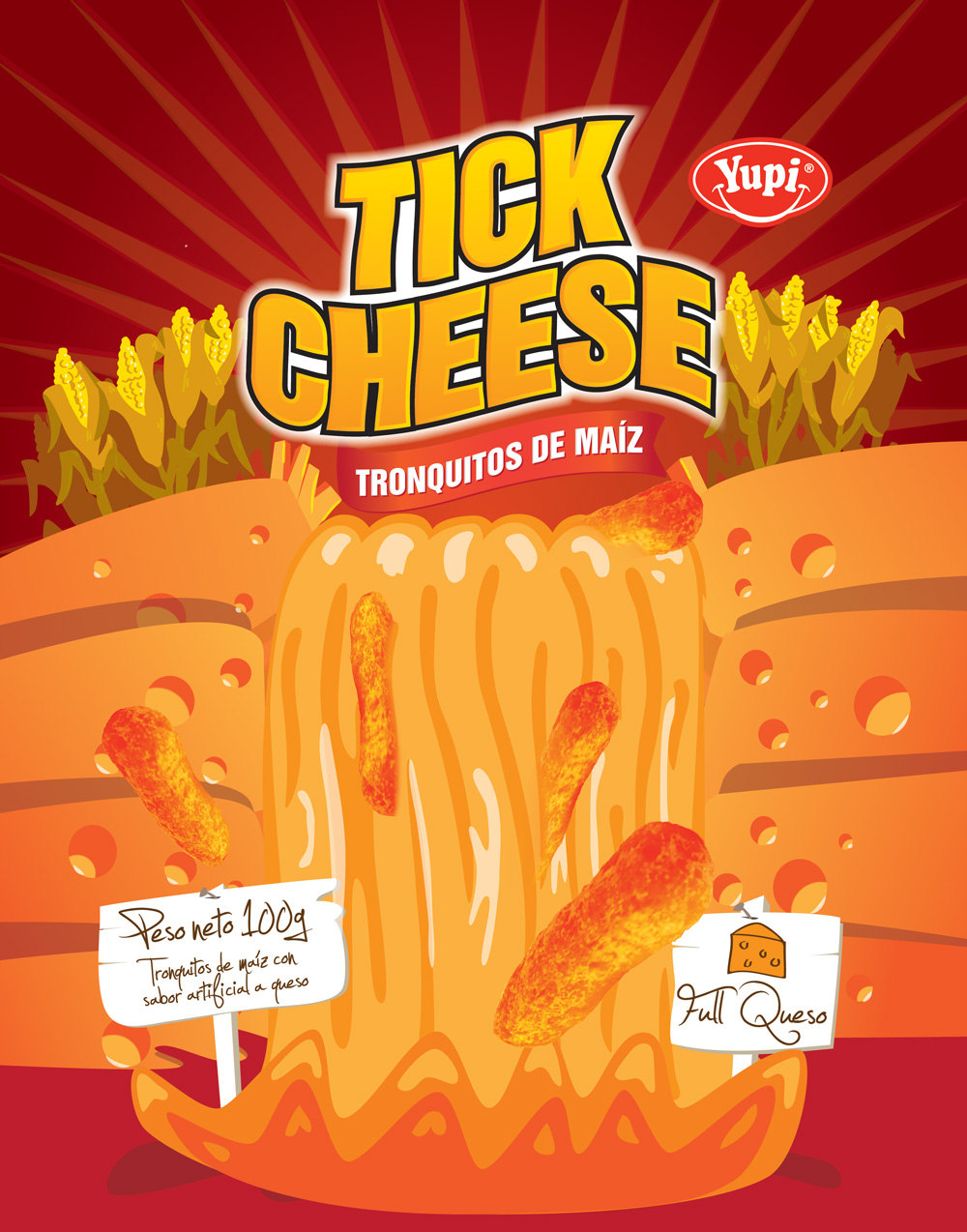 ilustración Thick Cheese